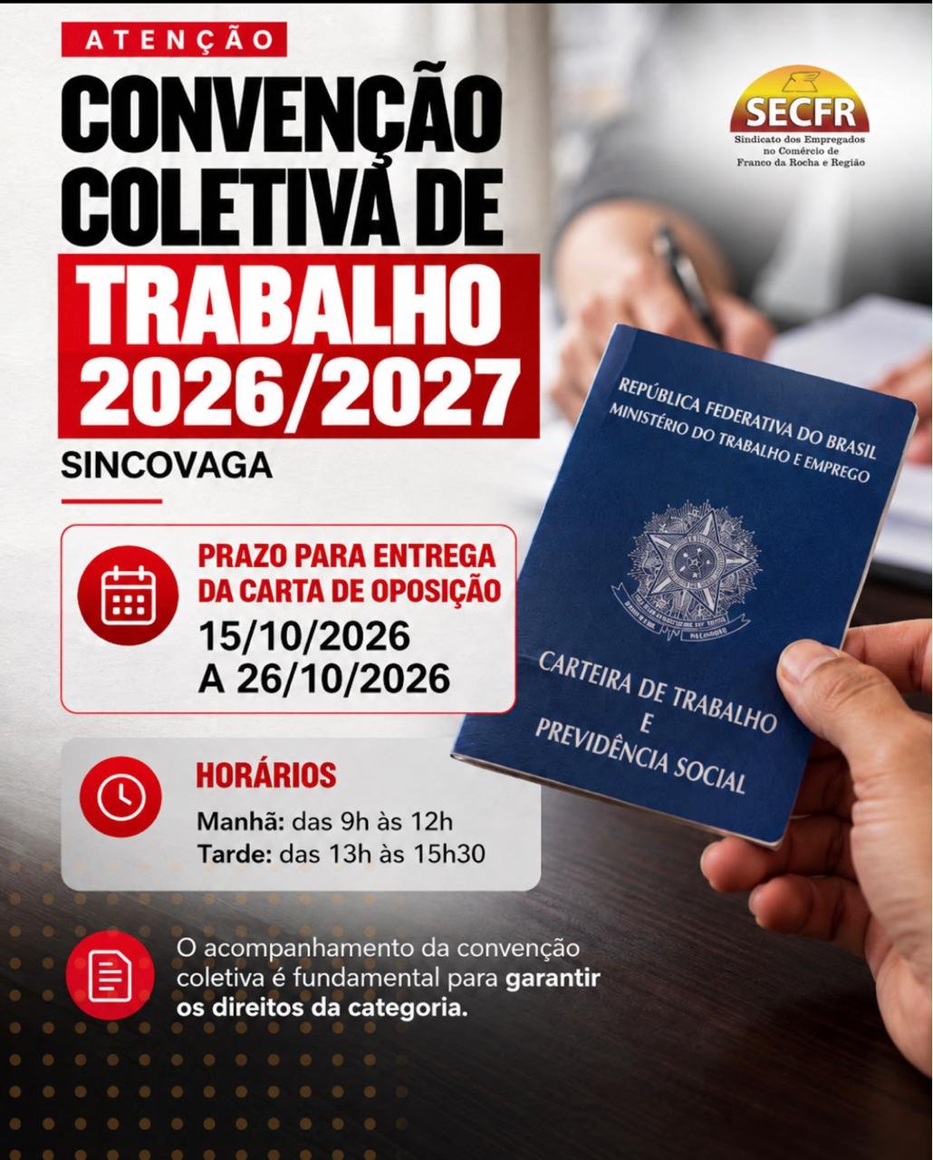 Convenção Coletiva de Trabalho 2026/2027
