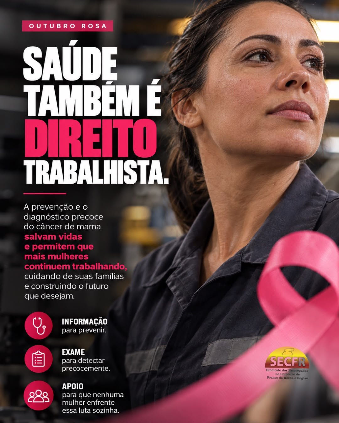🎀 SAÚDE TAMBÉM É DIREITO TRABALHISTA!